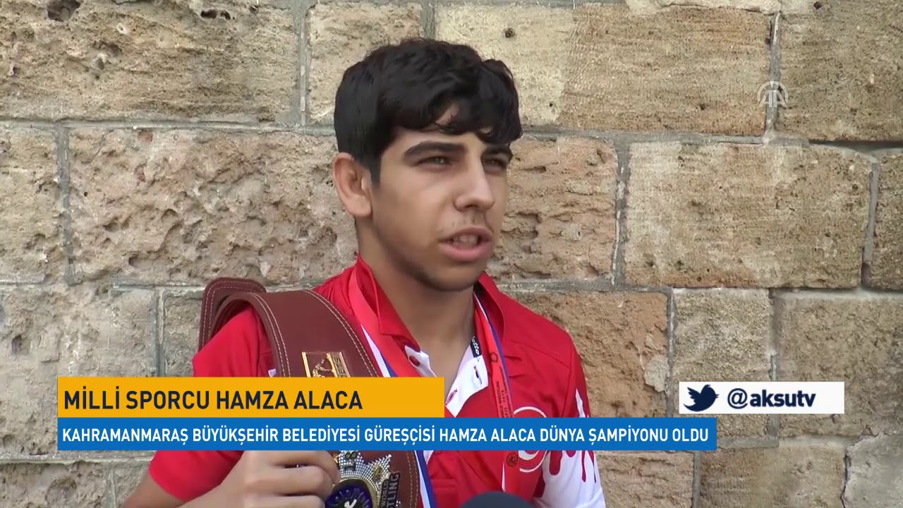 Dünya Şampiyonu Güreşçiye Çoşkulu Karşılama