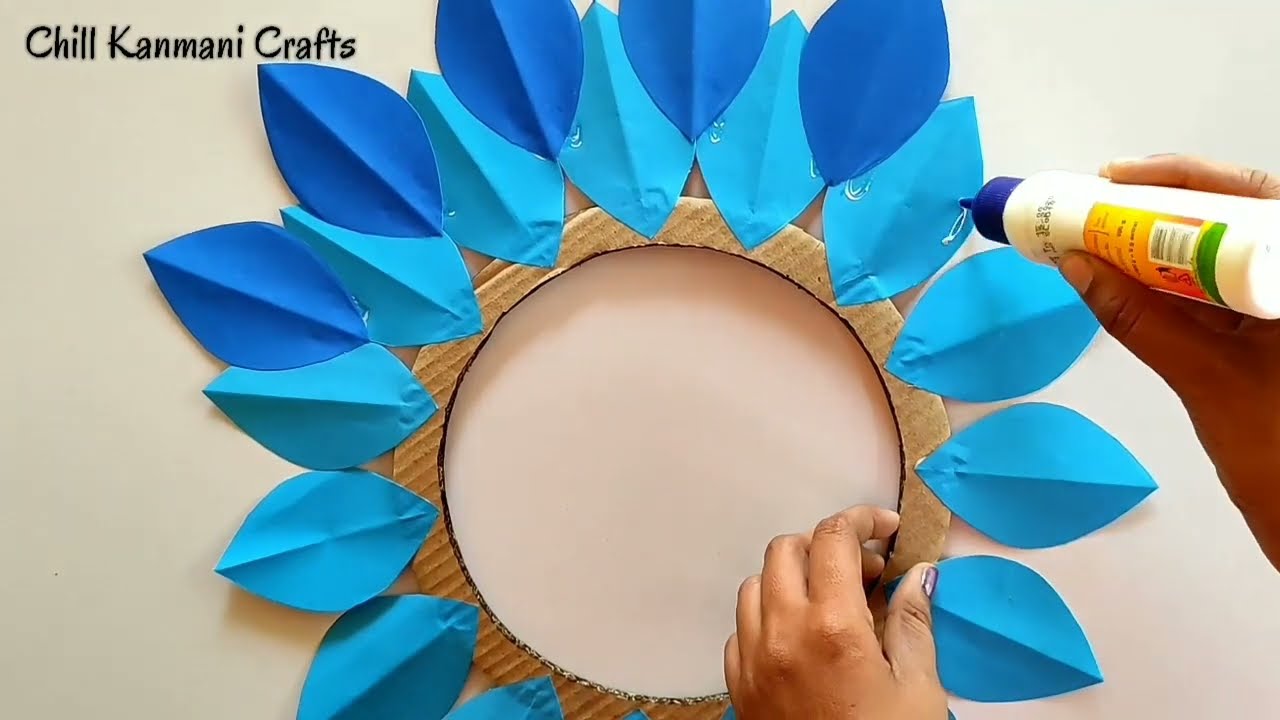 Easy, Quick and simple Wall Hanging | Paper Craft for Home ...