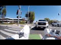 PG&E Truck and BMW Break the Law and turn on Red Arrow