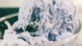 Homemade black currant ice cream#very creamy#super easy recipe