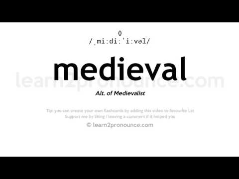 Vídeo: És medieval un adjectiu?