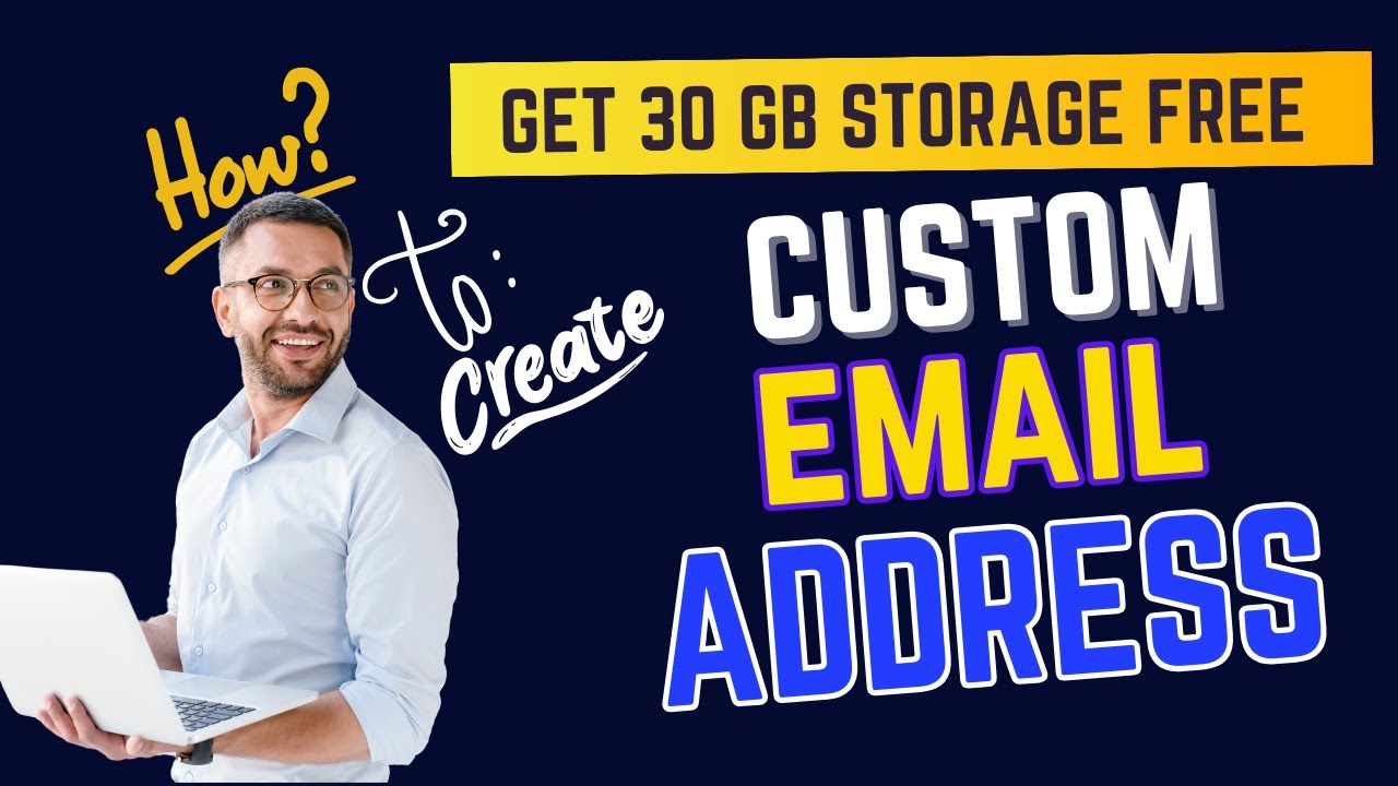 How To Create Custom Email Domain wordpress domain YouTube