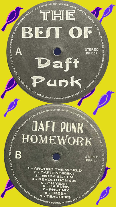 Daft Punk – The Best Of Daft Punk 1997 Vinil