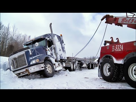 Video: Kamiondžije na ledenoj cesti ne žele putovati autocestom D alton