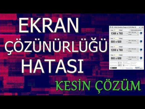 Video: Windows 10'da Ekran çözünürlüğü Nasıl Bulunur Ve Değiştirilir - Hataları Ayarlamaya Ve Düzeltmeye çalışma