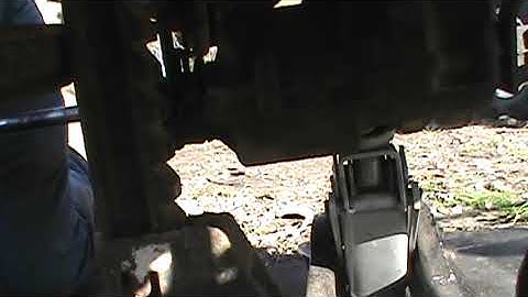 Quick Edited Video of MST Transaxle Change: MST 205 to MST 206