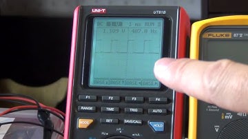 UNI-T UT81B Scopemeter and Arduino Teaser