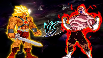 He Man V2 (New) VS Jiren Full Power V2 in Jump Force Mugen