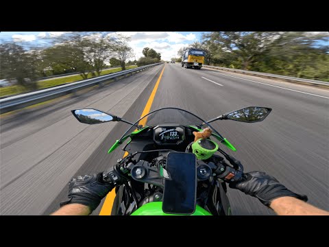 2024 ZX6R HIGHWAY RIDING  (PURE SOUND NO TALKING)
