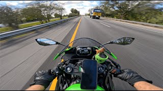 2024 ZX6R HIGHWAY RIDING (PURE SOUND NO TALKING)