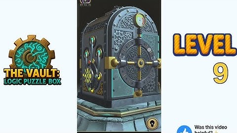The Vault Logic Puzzle Box Level 9 Walkthrough Solution