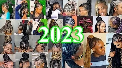 Mitindo mipya ya kusuka nywele kwa style za yebo yebo 2023 l latest braids hairstyles for ladies