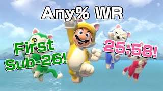 [WR / 25:58] Bowser's Fury Any% (1ST SUB-26!)