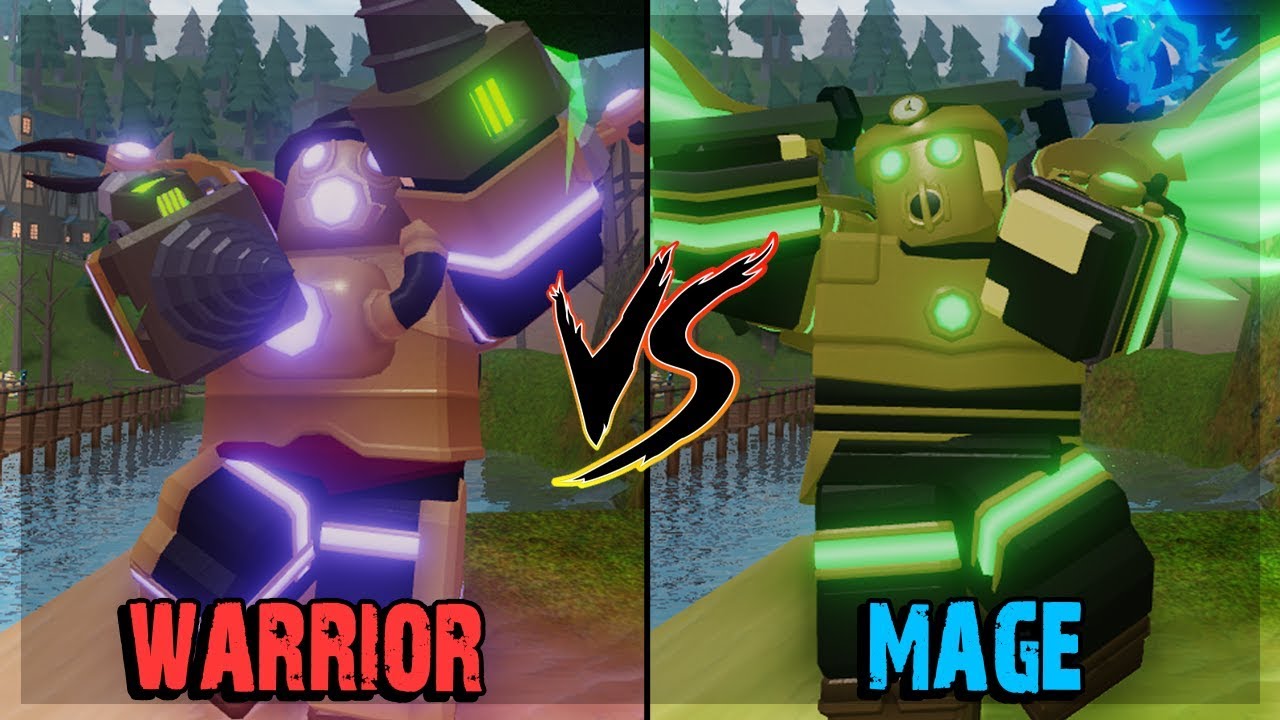 Mage Vs Warrior Who Is Better In Boss Raids Dungeon Quest Roblox