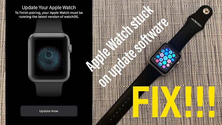 Apple Watch stuck on update ((FIX))