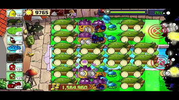 Plants vs. Zombies Puzzle - Last Stand Endless (Part 4: 16 cobs) - Flags 321 to 330