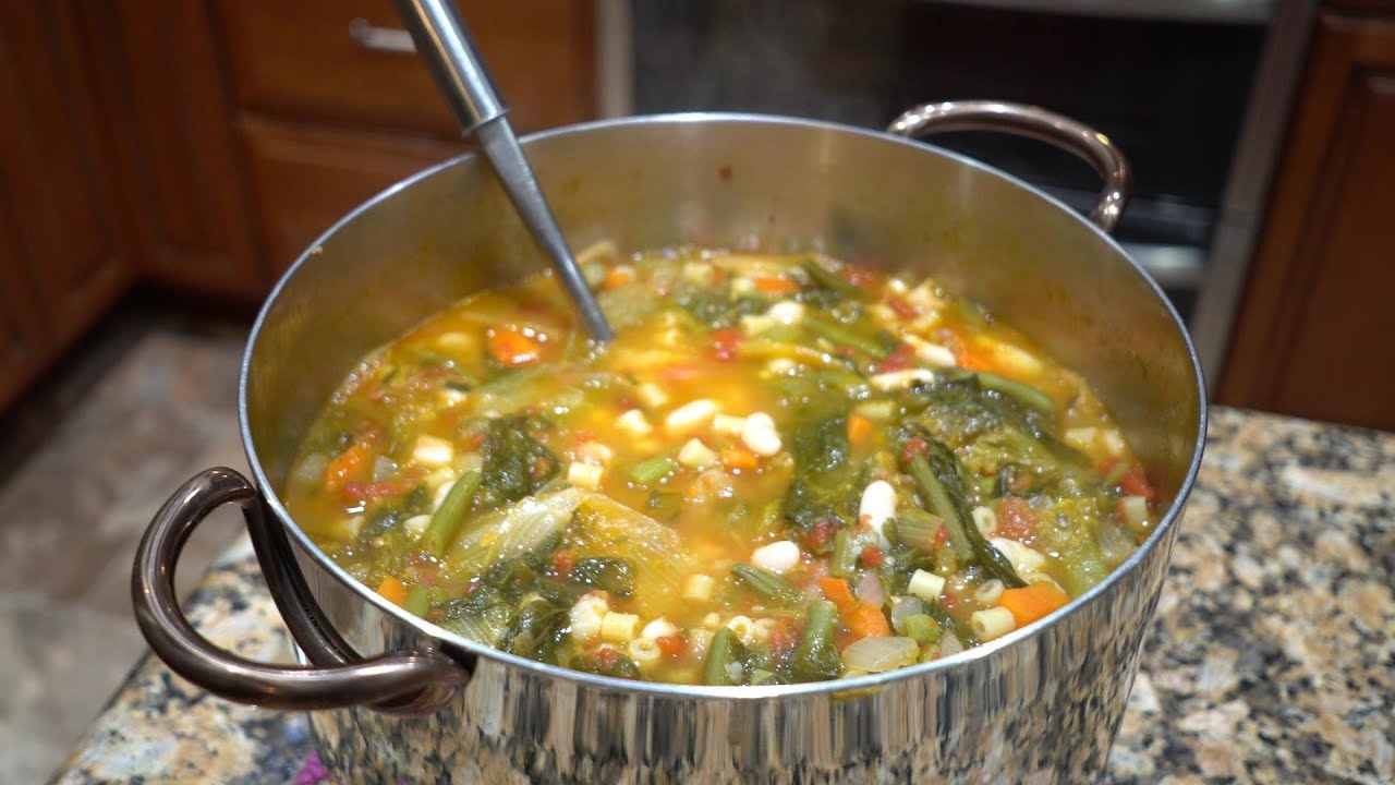 Download Italian Grandma Makes Minestrone Soup