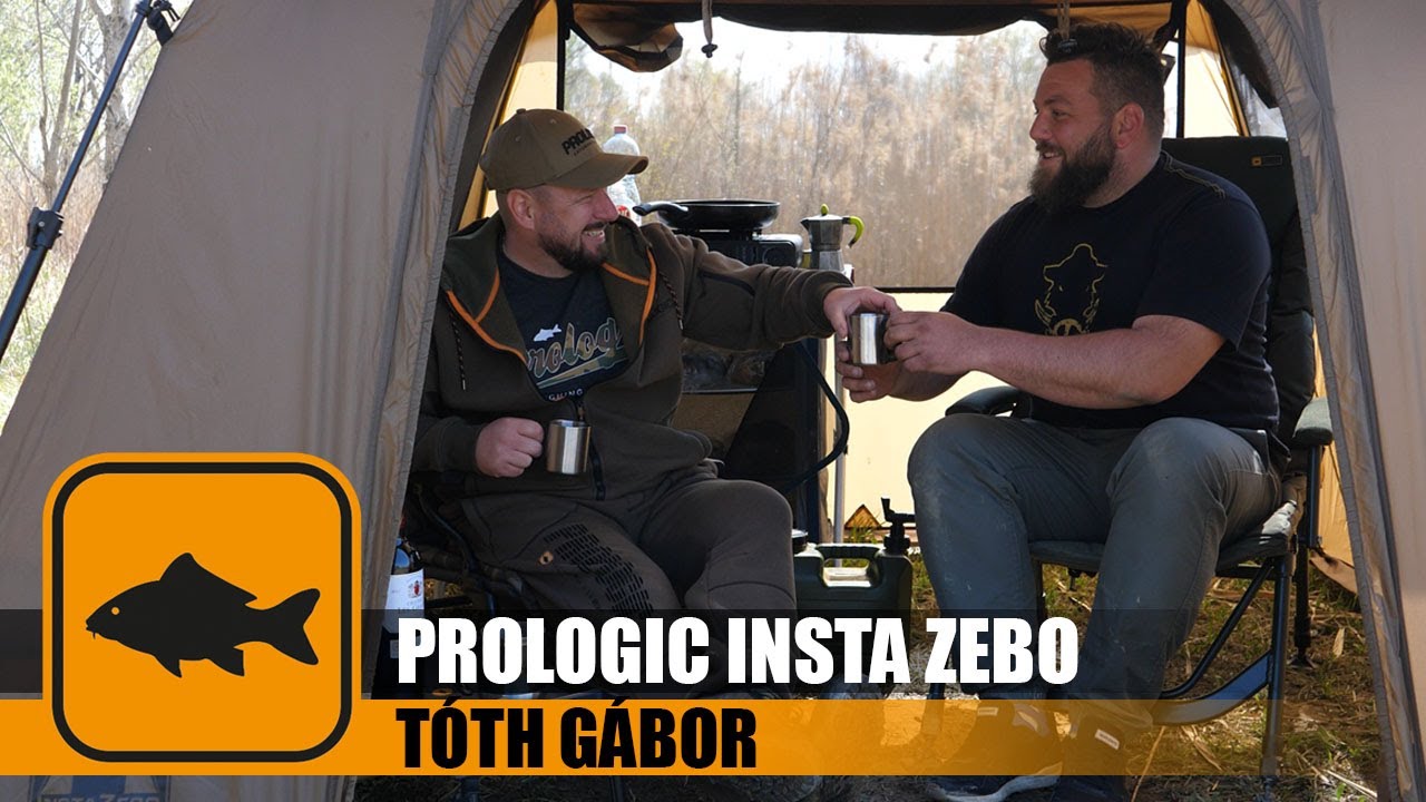 Prologic Firestarter Insta-Zebo – Gazebo De Pêche Carpe, Avec Moustiquaire