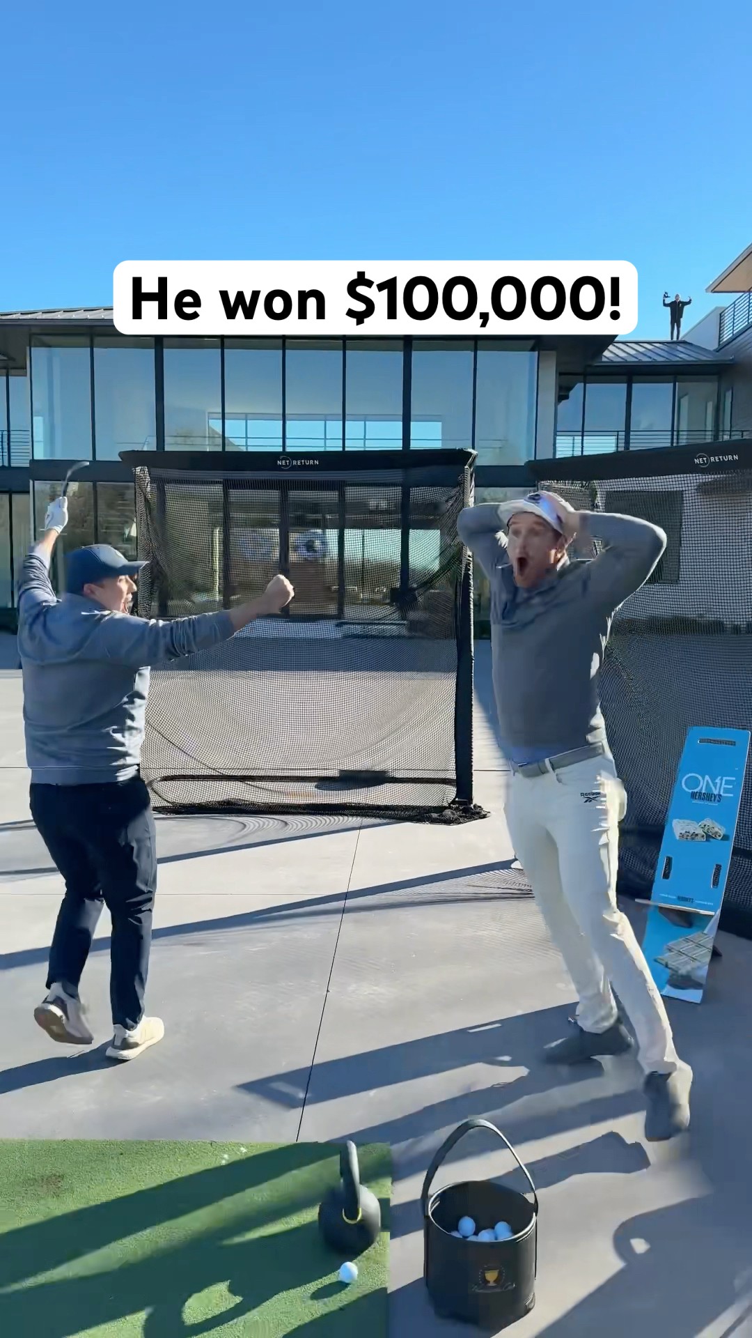 The most clutch golf moment of all time!