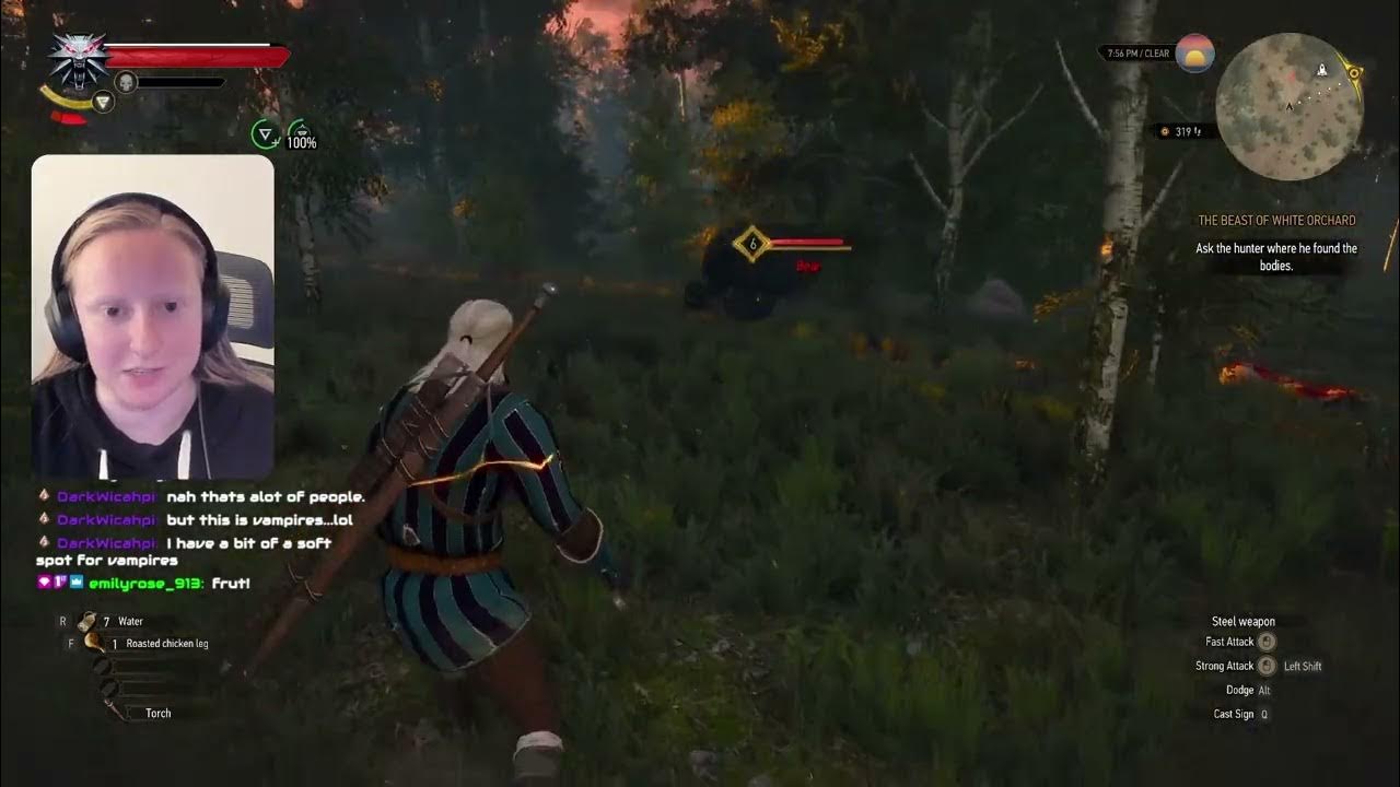 The Witcher 3 Two Simple Keys to Combat on Death March YouTube
