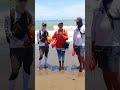 Guadavidas en la Playa de Costa Esmeralda🌴 Shorts