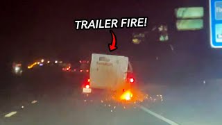 Semi Runs Into Racer on the Highway! (Sick Week: Day 4)