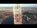 Saint Petersburg TV Tower Aerial Drone Video / Санкт-Петербургская телебашня Аэросъемка