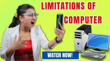 Limitations of Computer Systems | Demerits & Drawbacks of Computers | Computer Basics | Computer