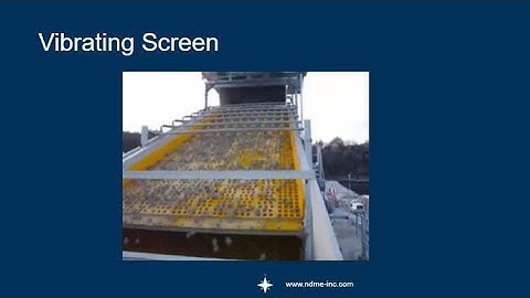 Design, Operation, Installation and Maintenance of Vibrating Screens