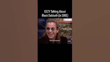 Ozzy Osbourne’s HILARIOUS Answer on Why He Got Kicked Out of Black Sabbath 😂 #ozzyosbourne  #ozzy