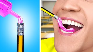 COOL DRAWING HACKS for SCHOOL || Good VS Bad Student Art Battle