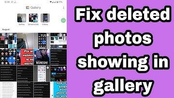 Hoe verwijder je verwijderde foto
