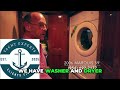 Solid Wood Doors &amp; Real Washer/Dryer: Yacht Luxury Revealed! #shorts