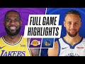 LAKERS at WARRIORS | FULL GAME HIGHLIGHTS | March 15, 2021