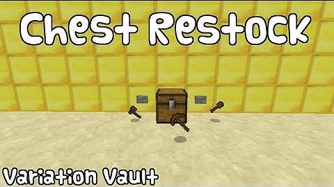 Minecraft Bukkit Plugin - Chest Restock - Chests that refill with a configurable use per player!