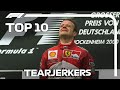 Top 10 Tearjerkers in Formula 1 - YouTube