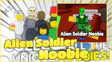 How to find the Alien Soldier Noobie - Roblox - Find the Noobies Morphs!