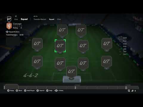 How To Create Concept Squad In Ultimate Team Fc 24 - Ut Ea Sports Fc 24 Fc24