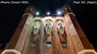 iPhone XS Max vs Pixel 3 XL. Фото часть сравнения камер.