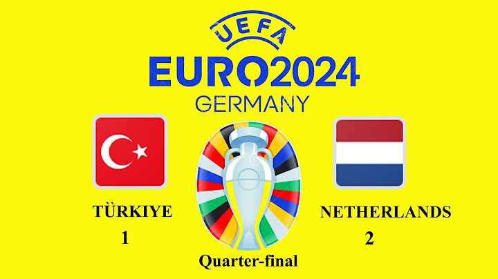 Netherlands vs Turkey/ UEFA EURO/ Match highlights