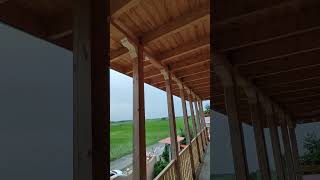 خانه چوبی  گیلان رودسر متراژ پروژه دوبلکس ۴۰۰ متر فرید لطفی ۰۹۱۱۲۴۳۳۷۲۲  @faridlotfi_woodenart