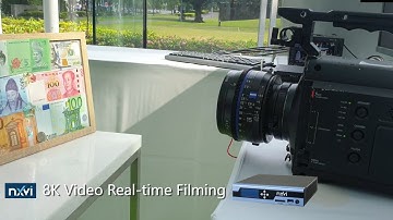 NxVi 8K+5G Video Broadcasting POC