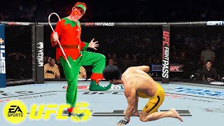 ? UFC4 Bruce Lee vs Christmas Elf UFC 4  Super Battle ?