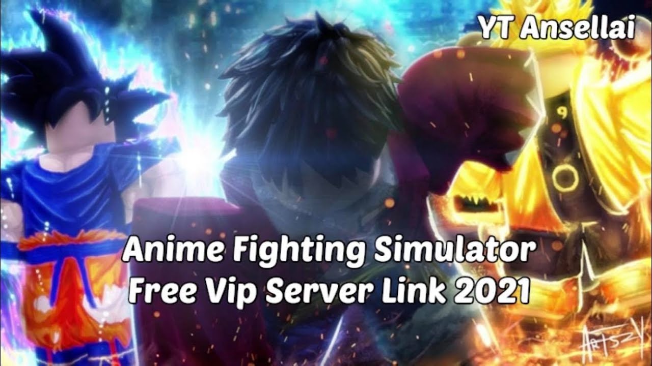 SERVER VIP GRATIS DO ANIME FIGHTERS SIMULADOR!! - Roblox 