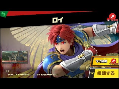スマブラSP ファイター母体戦　VSロイ
