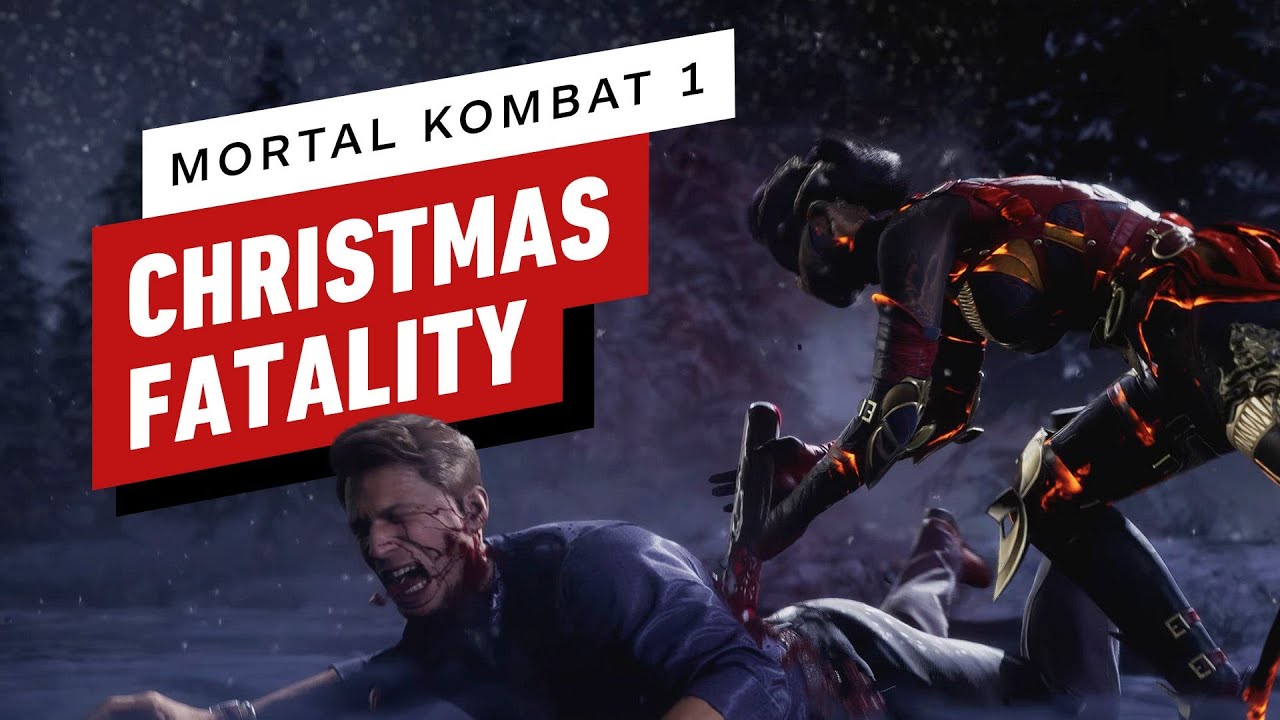 Mortal Kombat 1 - Christmas DLC Fatality 