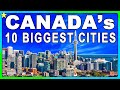 Biggest Cities of Canada #shorts