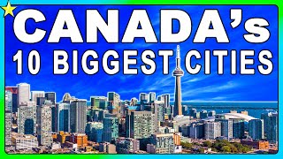 Biggest Cities of Canada #shorts