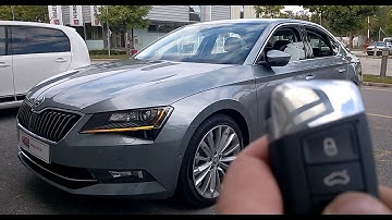 Skoda Superb 3 - lock/unlock beep confirmation activation - vključitev zvočnega opozorila ob zaklepu