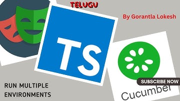 [2024] Part 9: Run Multiple Environments | #playwrightautomation #typescript #cucumber #telugu